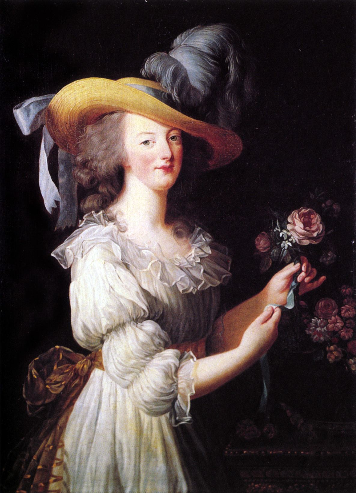 Marie Antoinette painting, workwear trend