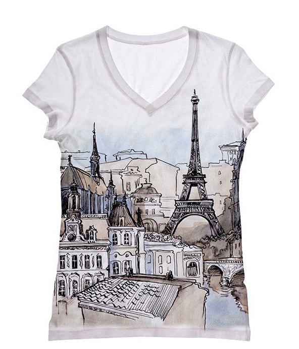 paris, paris t-shirt, t-shirt of cities,