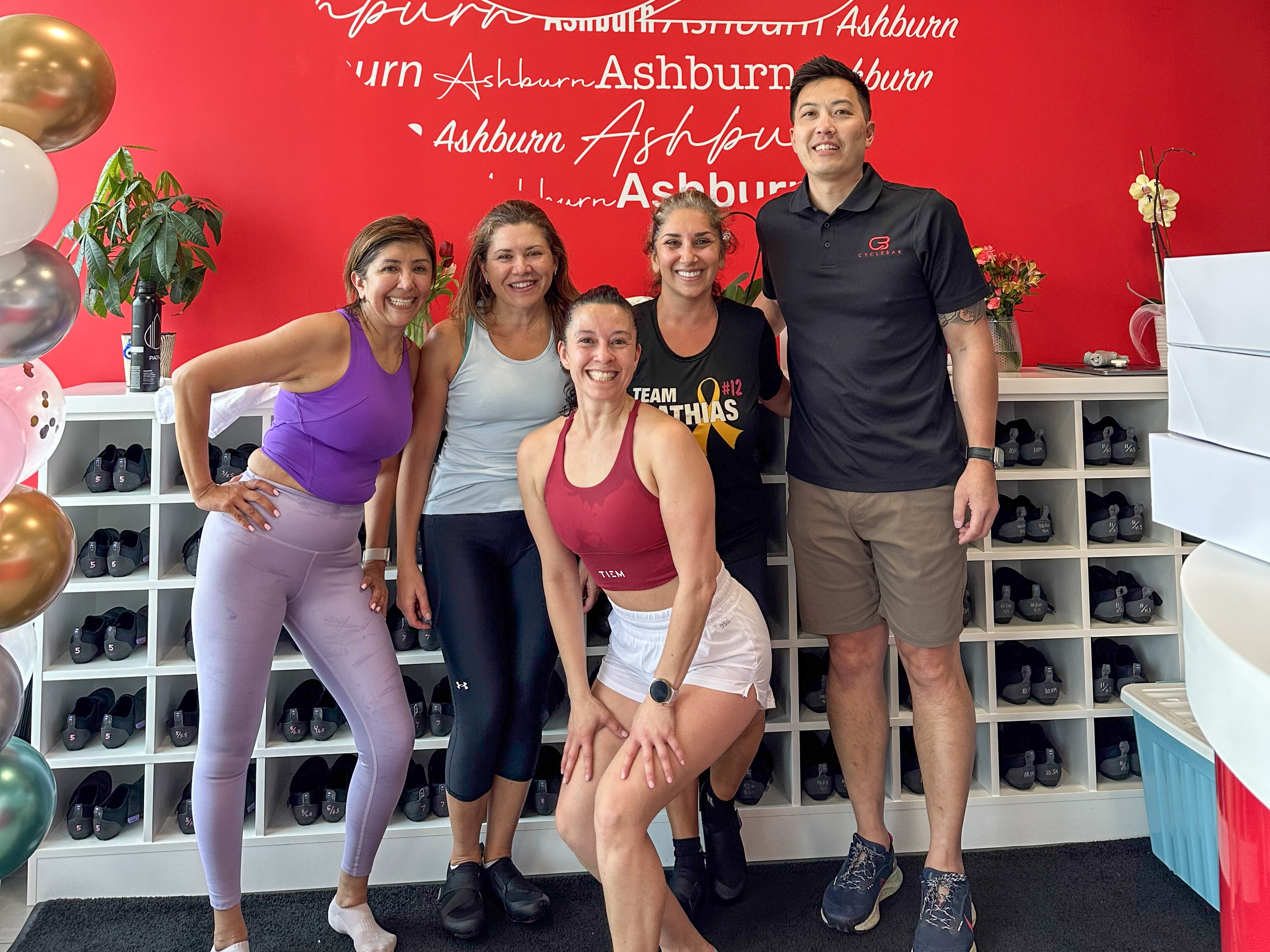 A CycleGives ride for Team Mathias at CycleBar Ashburn