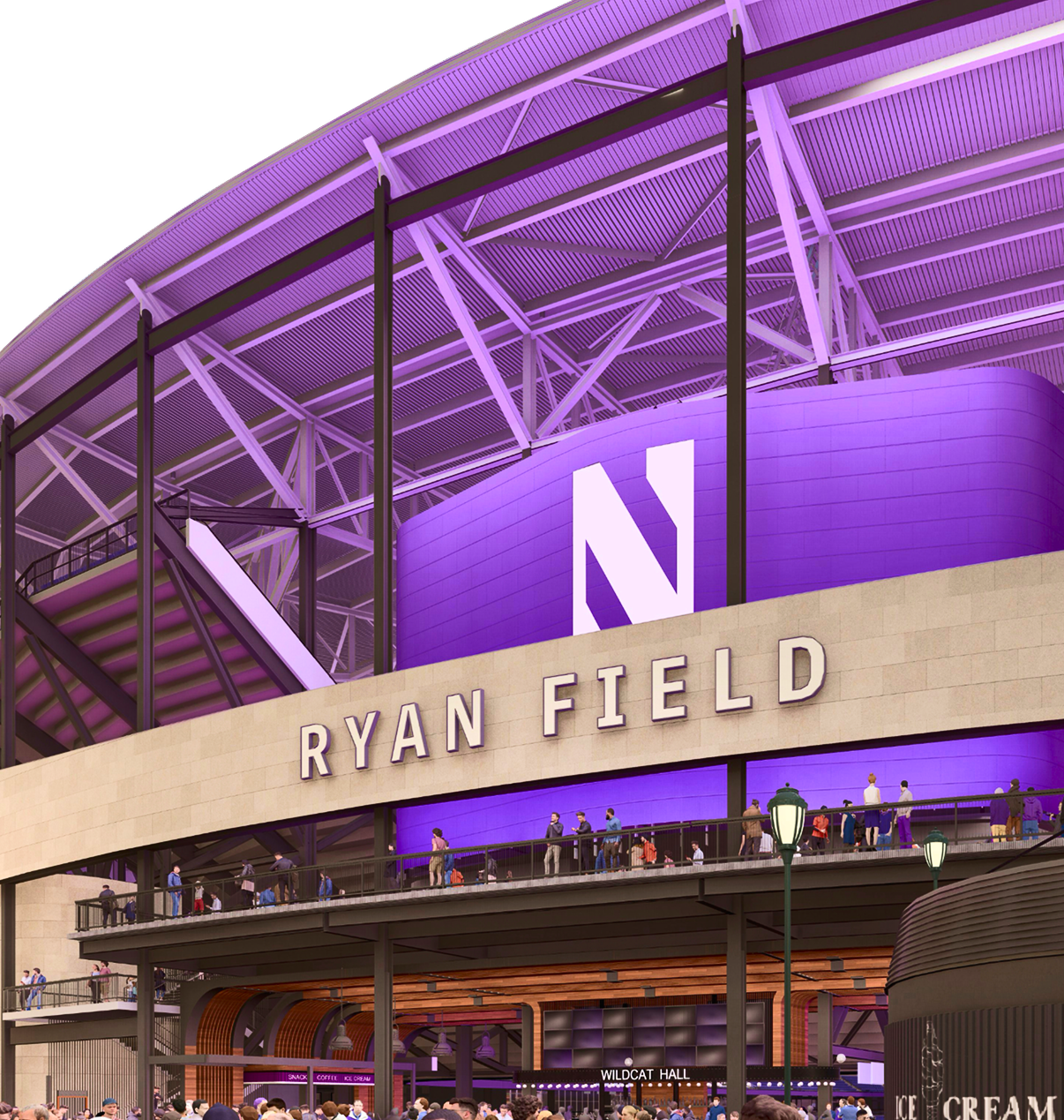 northwestern university new ryan field stadium
