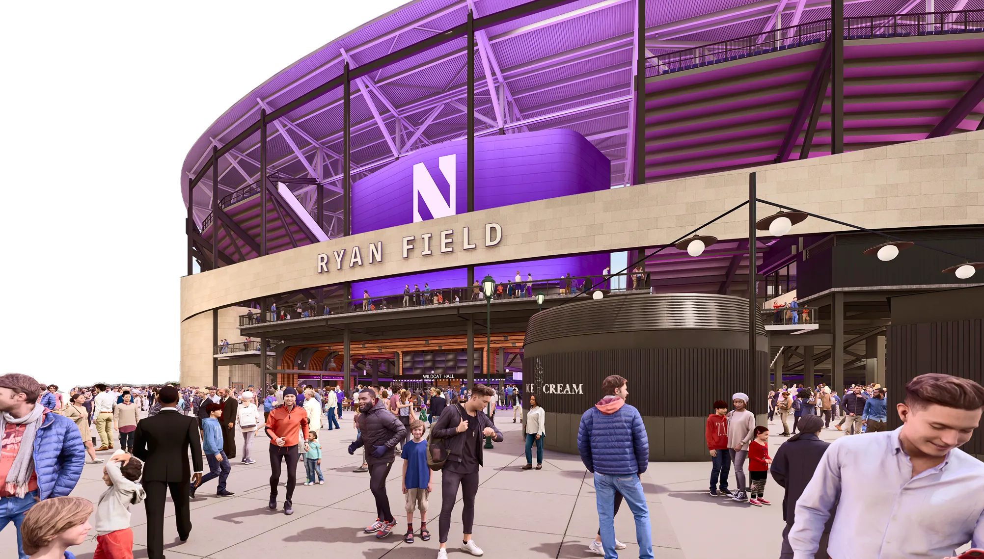 northwestern university new ryan field stadium