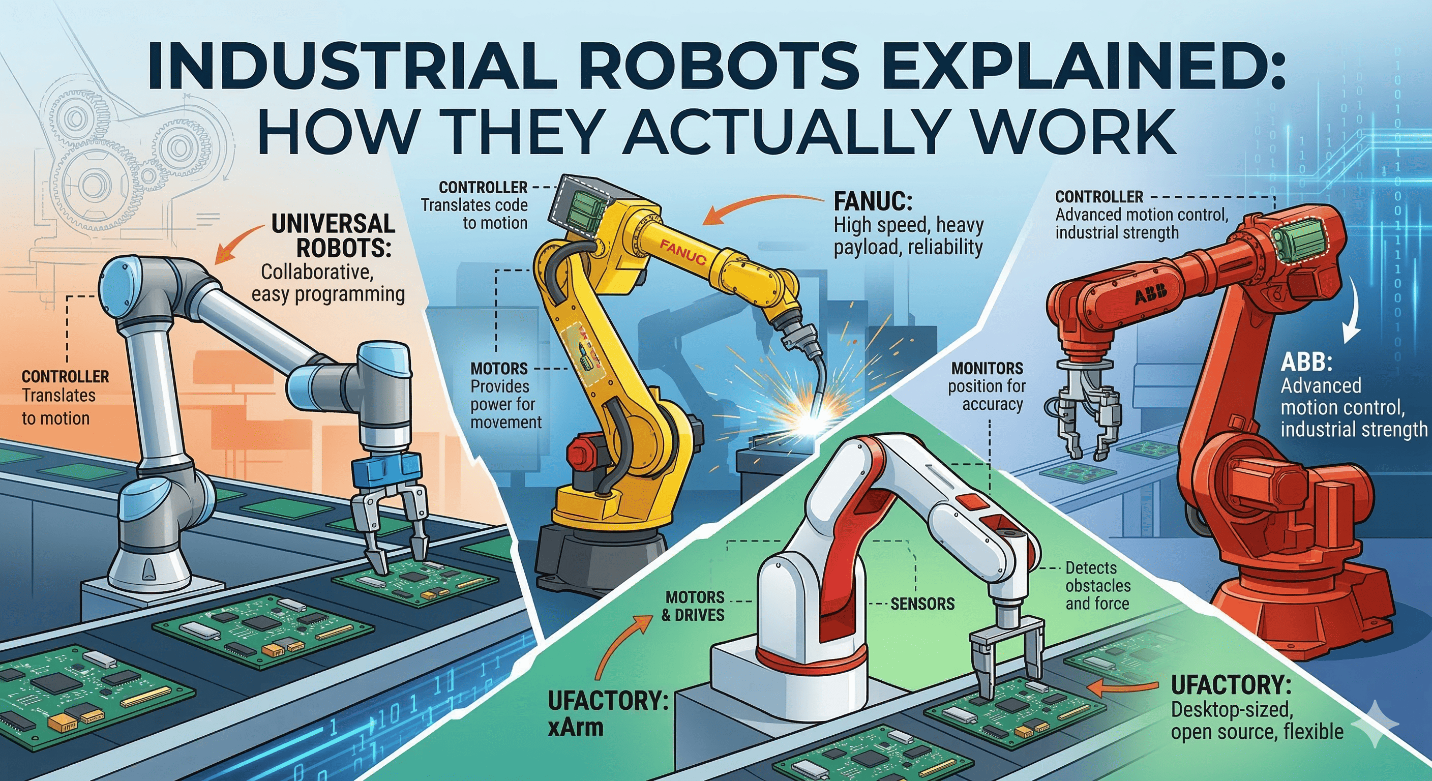 Industrial Robots Explained: How They Actually Work