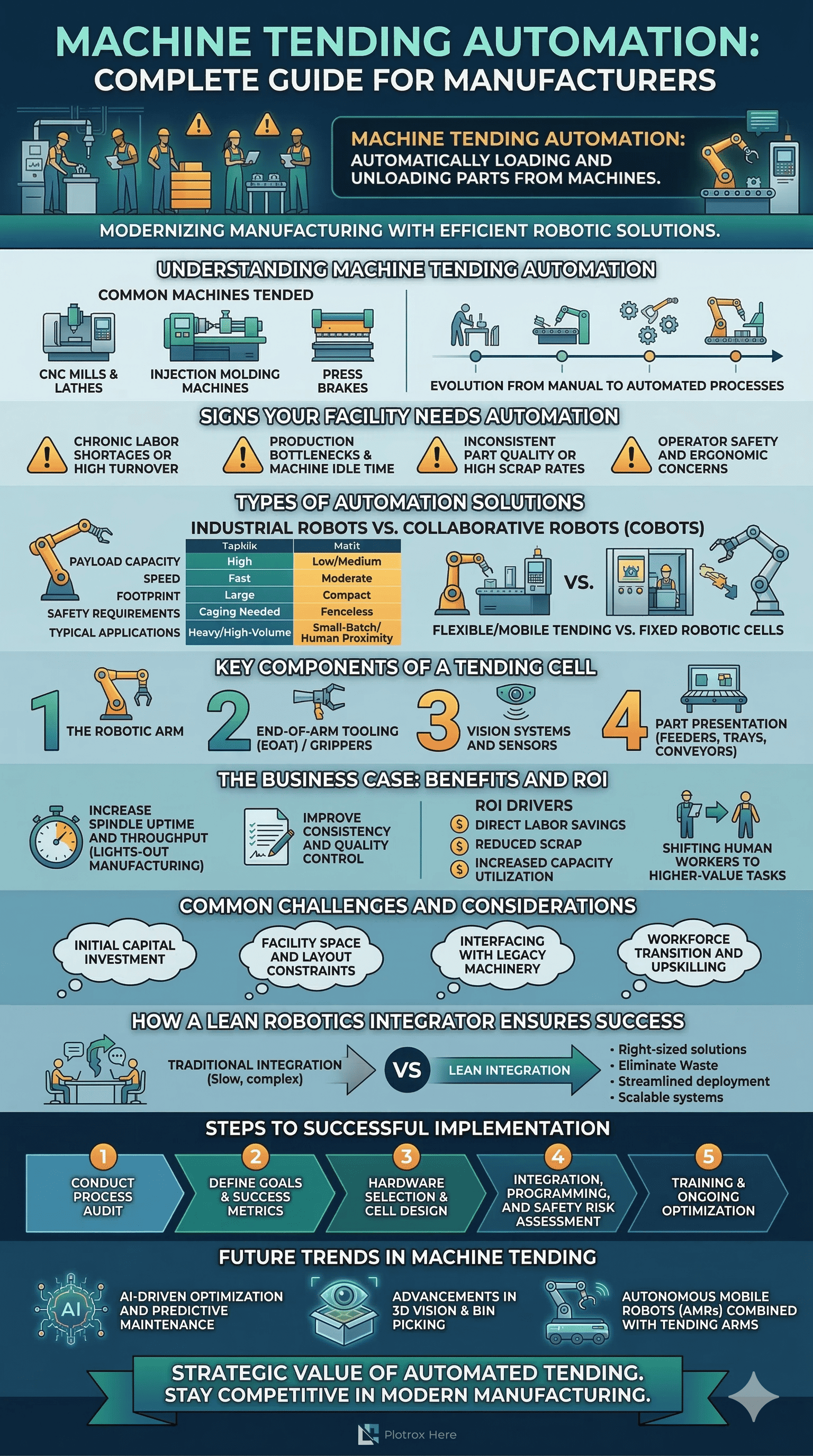 Machine Tending Automation: Complete Guide for Manufacturers