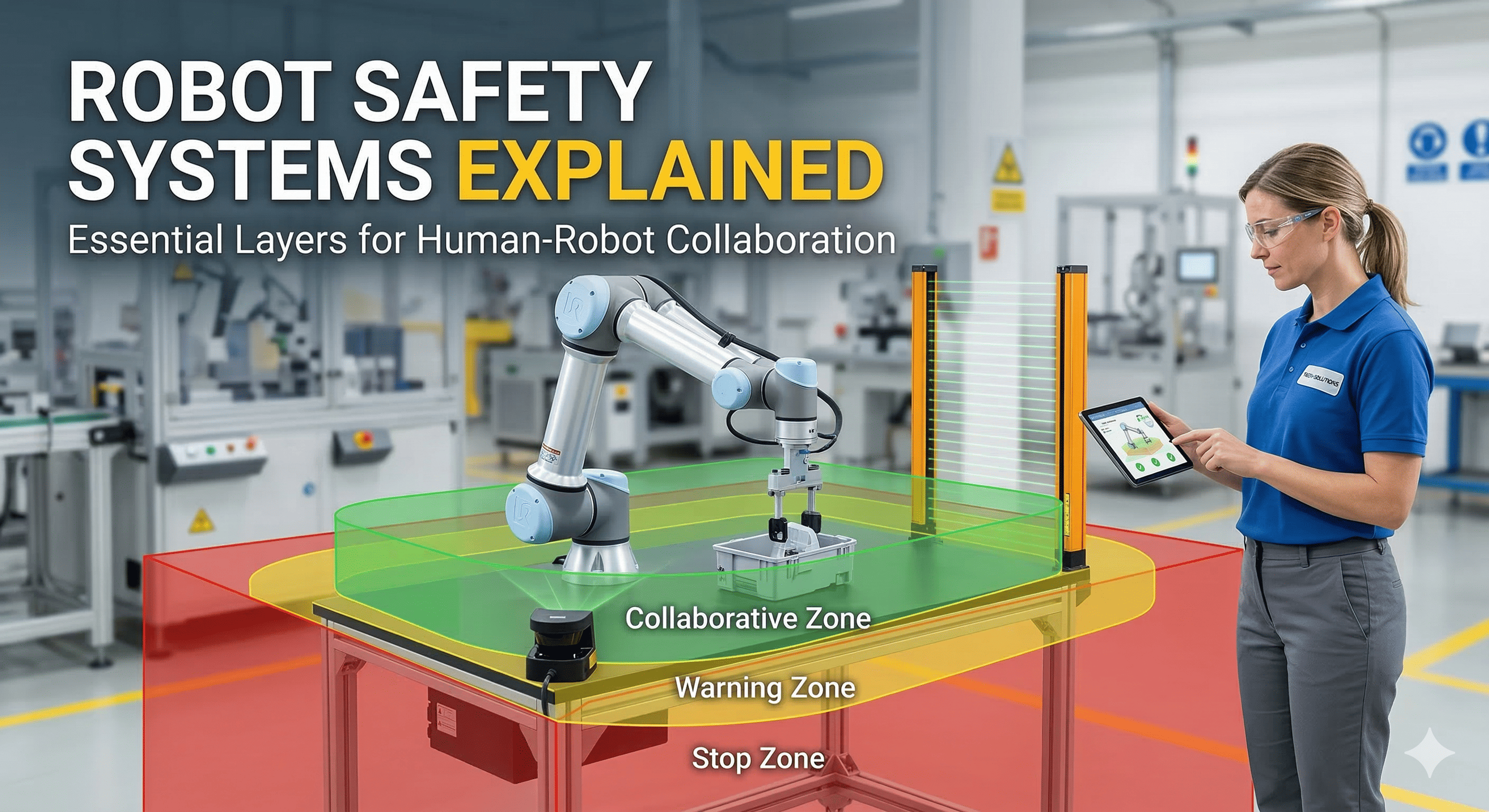 Robot Safety Systems Explained (Light Curtains, Fencing, Scanners)