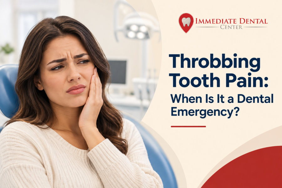 Throbbing Tooth Pain: When Is It a Dental Emergency?
