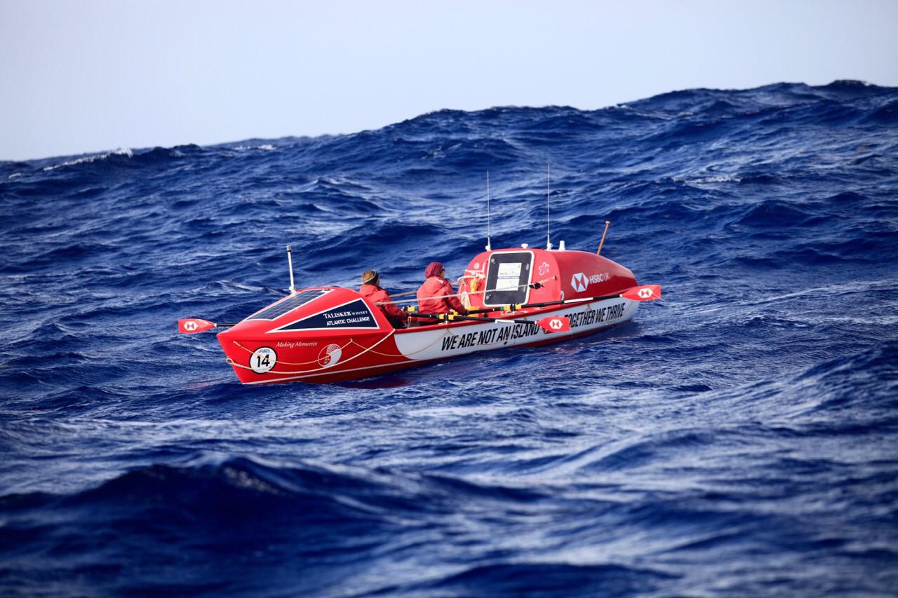 Rowing the Atlantic: beyond adventure