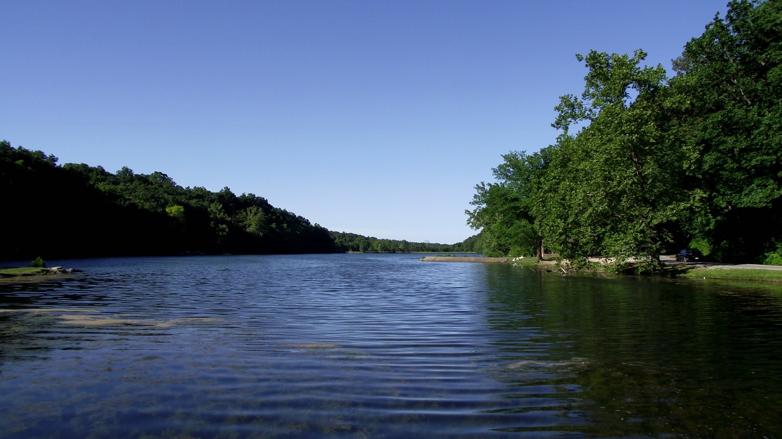 Lake Atalanta in Rogers, Arkansas