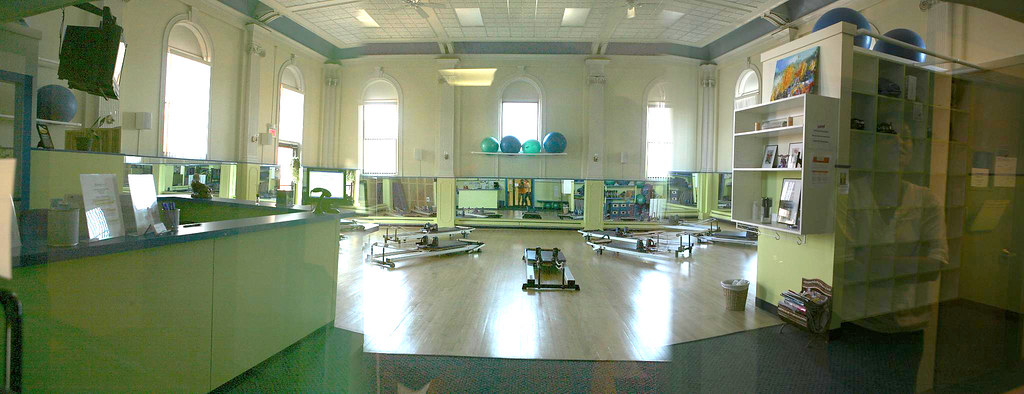 Pilates studio interior, representative of Pilates for You, LLC in Fayetteville, Arkansas