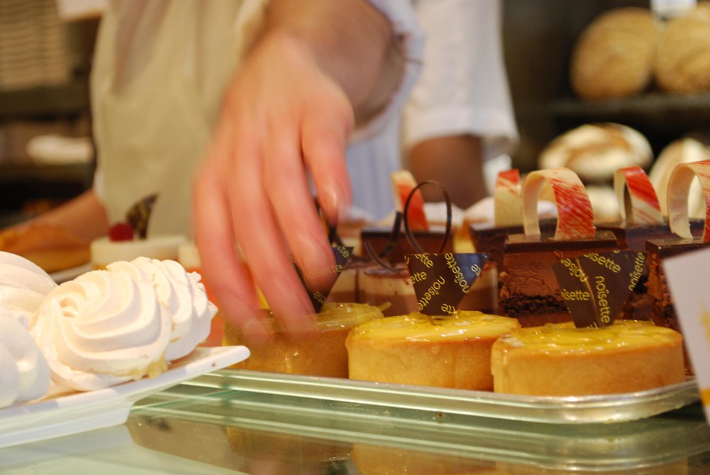 Bakery case with fresh baked goods representative of Table au Pain in Bella Vista, Arkansas