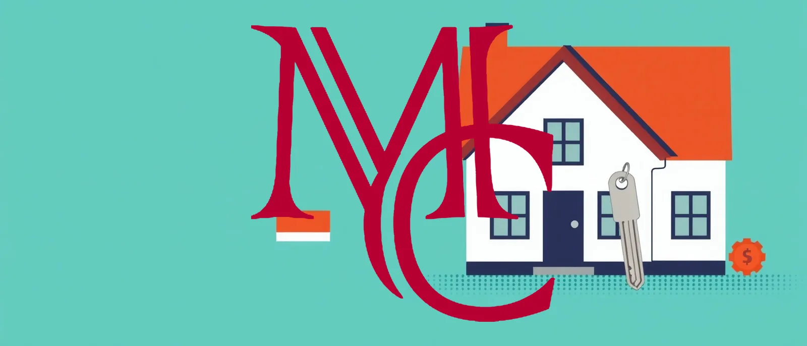 Editorial illustration weighing renting against buying a home — MCG
