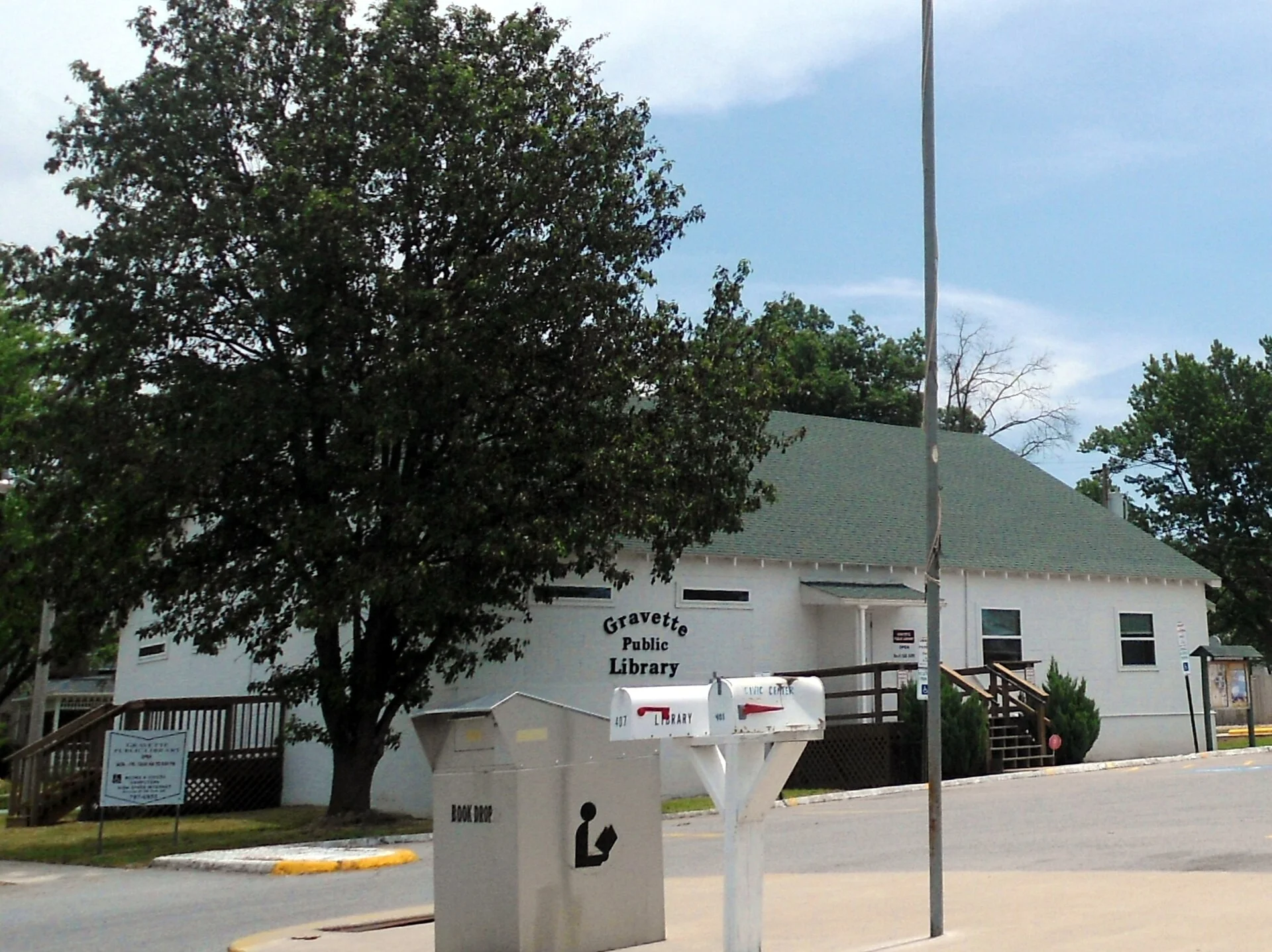 Featured view of the town