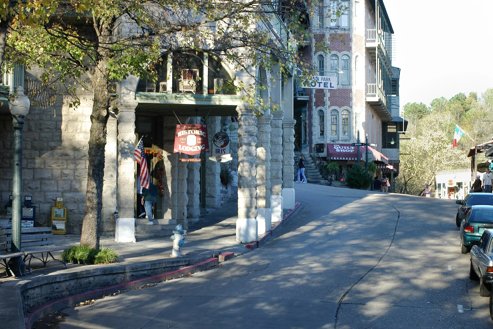 Featured view of the town