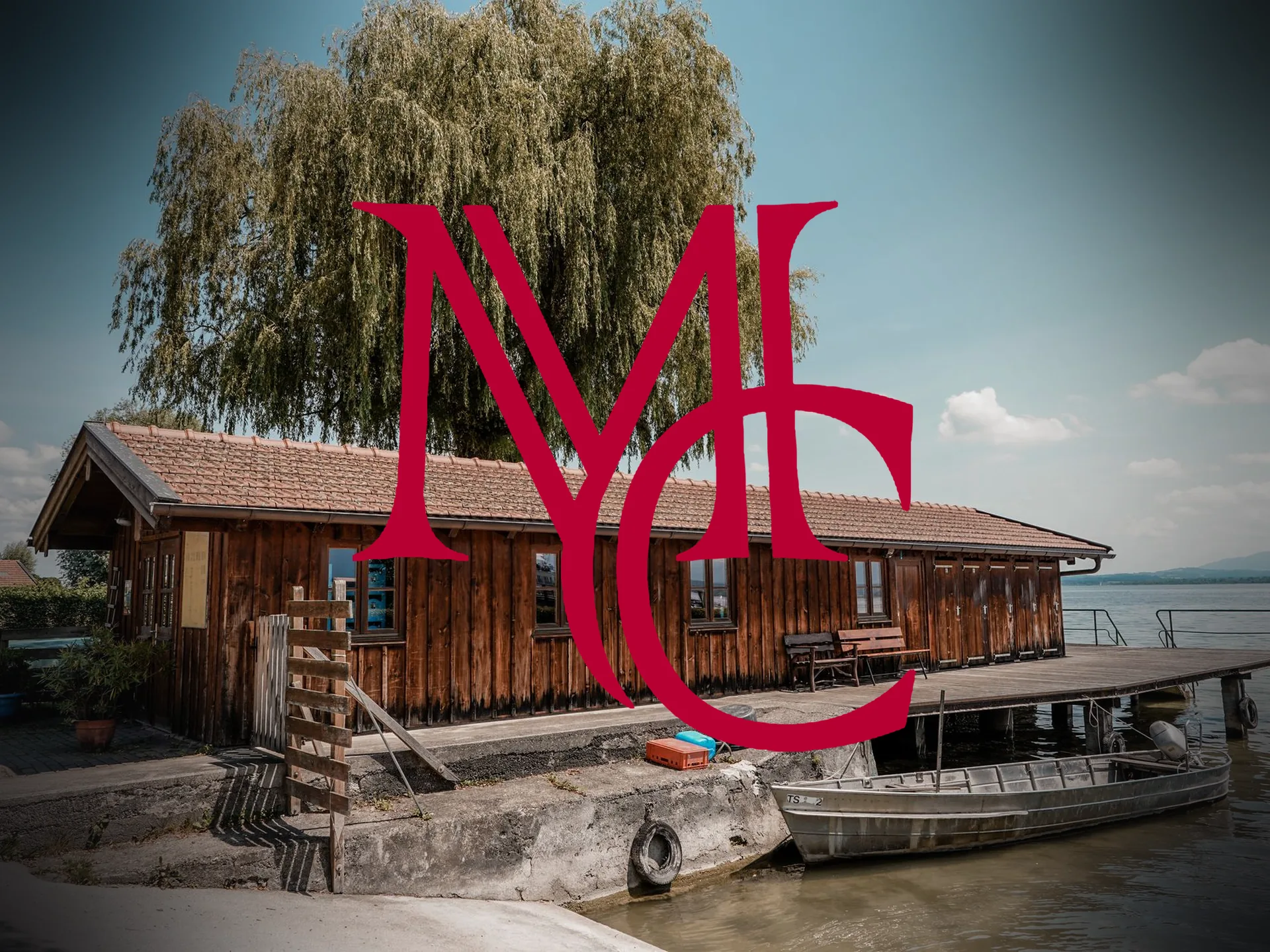 Lakefront home with a private boat dock on the water — MCG