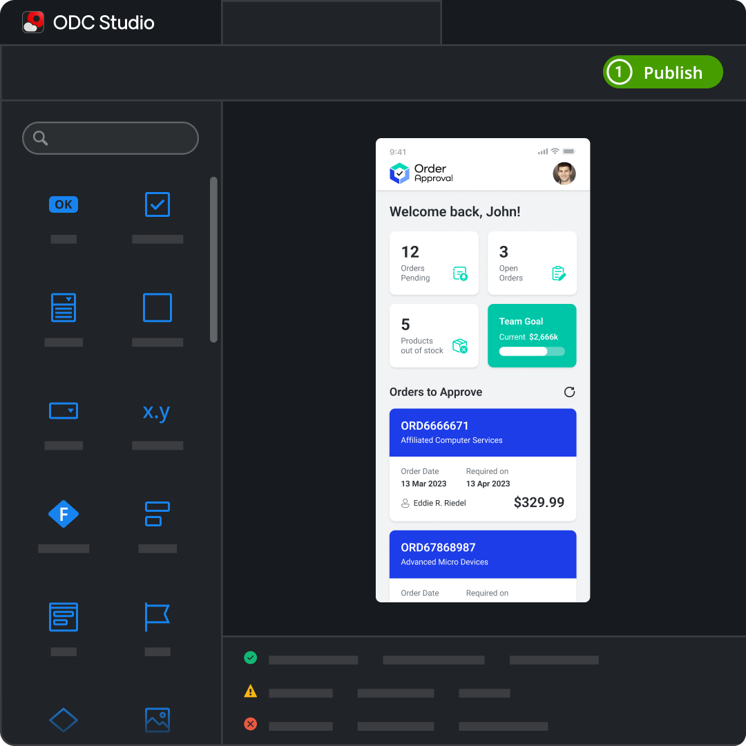 build internal apps