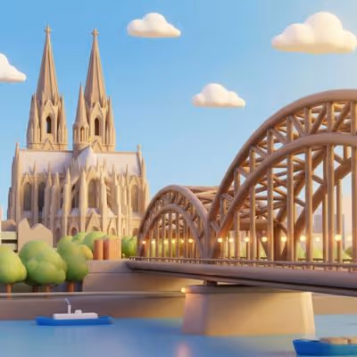 Stadtansicht Büro mieten in Köln