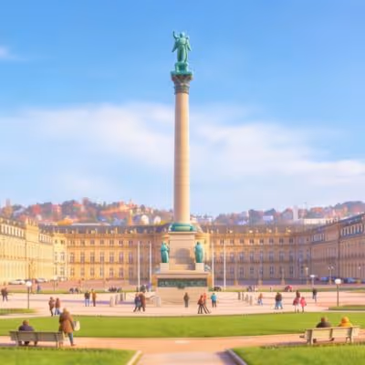 Stadtansicht Büro mieten in Stuttgart