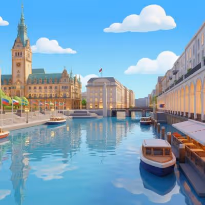 Stadtansicht Büro mieten in Hamburg