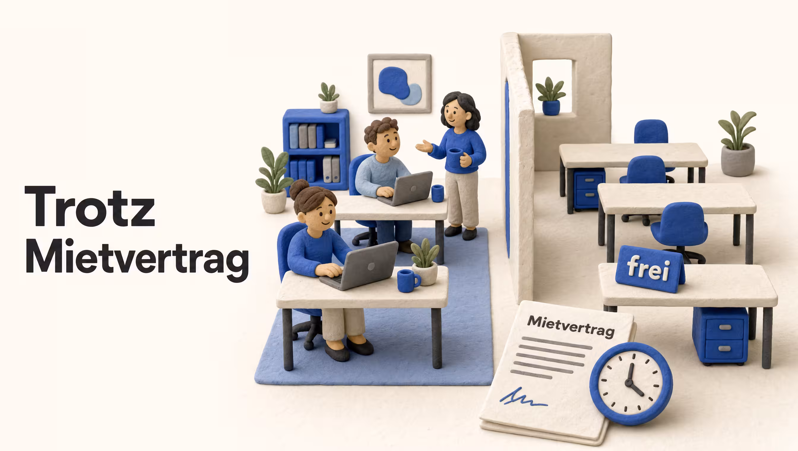 Büro untervermieten trotz laufendem Mietvertrag
