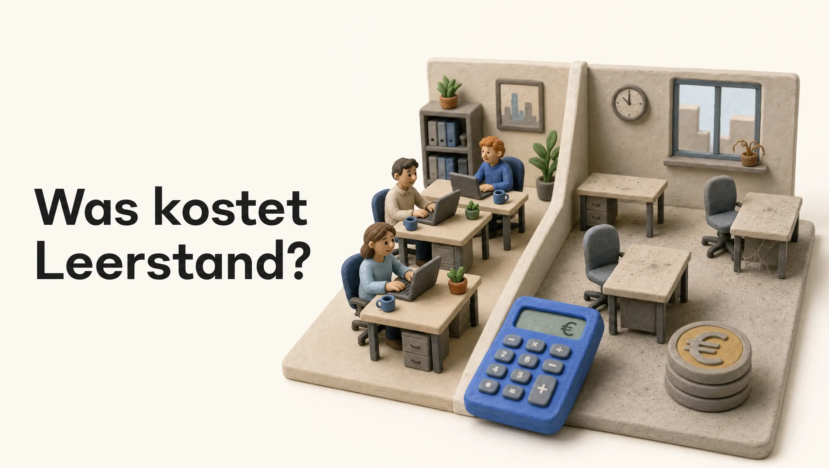 Was kostet ungenutzte Bürofläche?