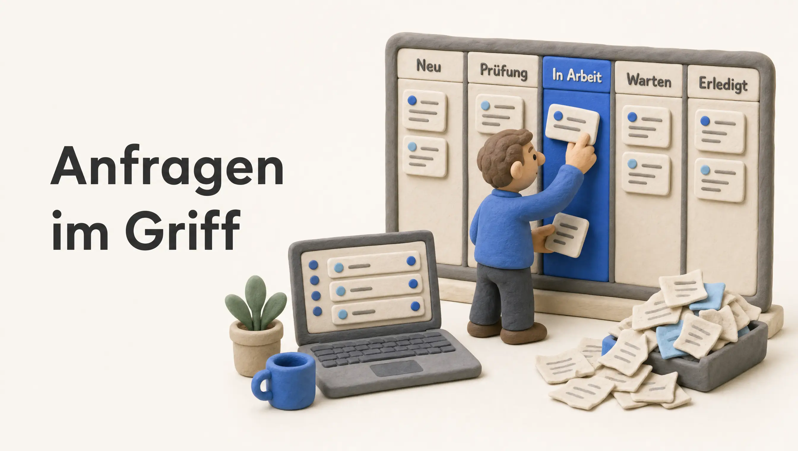 Anfragen für Bürovermietung digital verwalten