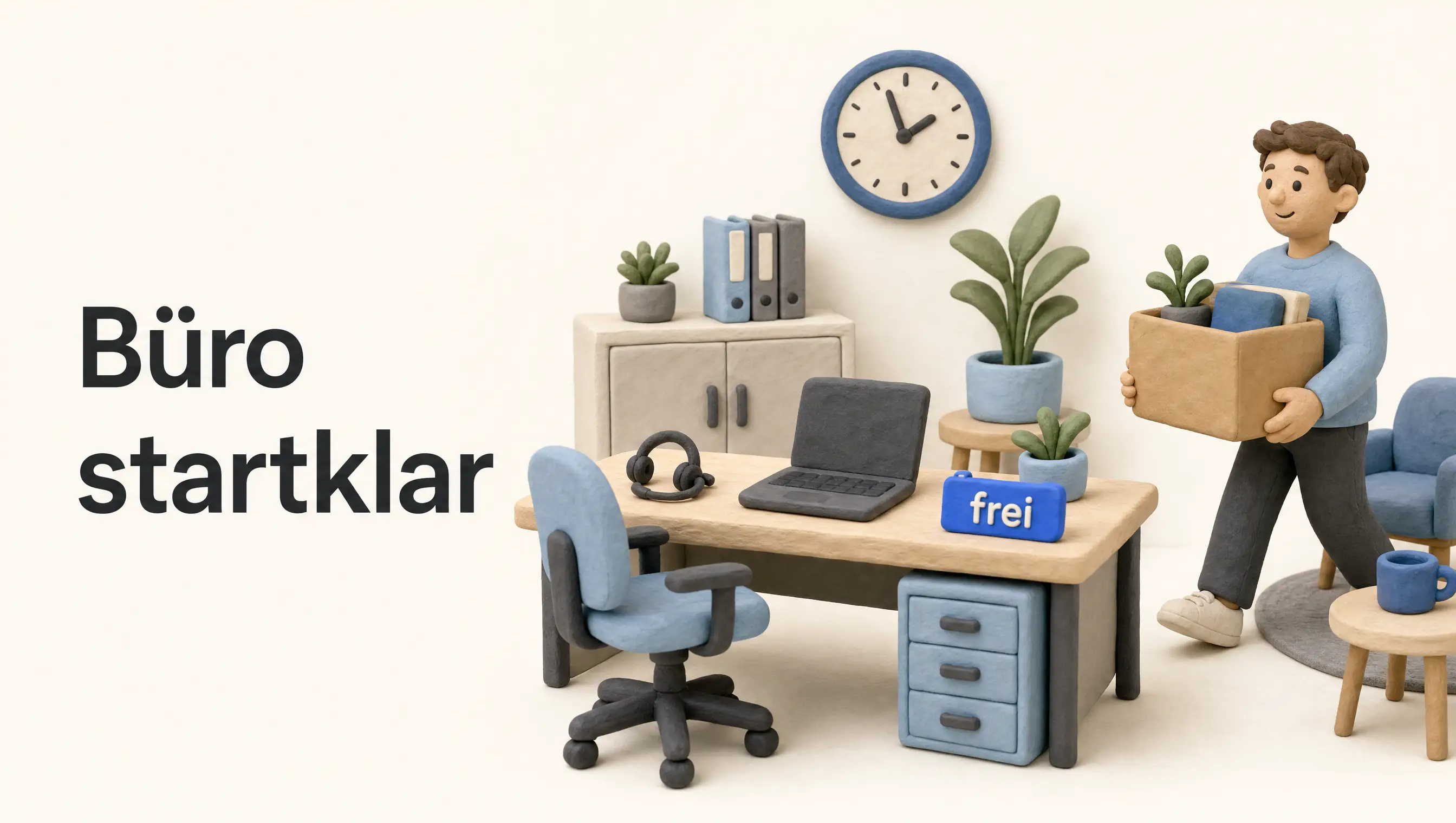 Möbliertes Büro kurzfristig mieten