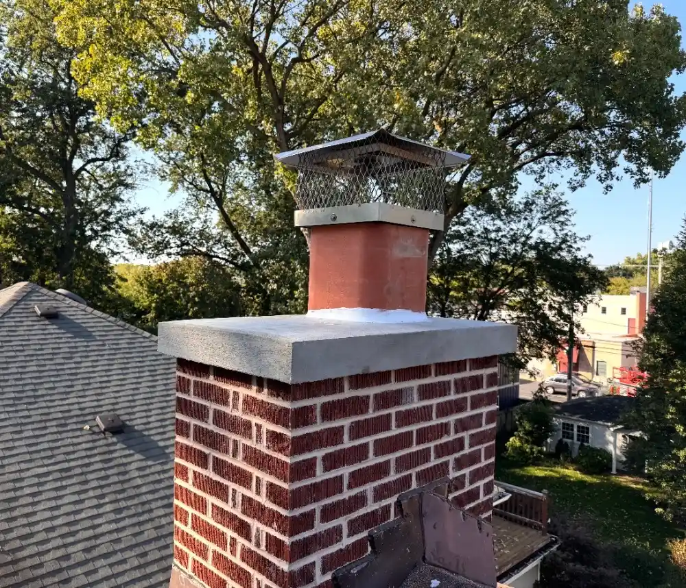 Image of a standard chimney cap