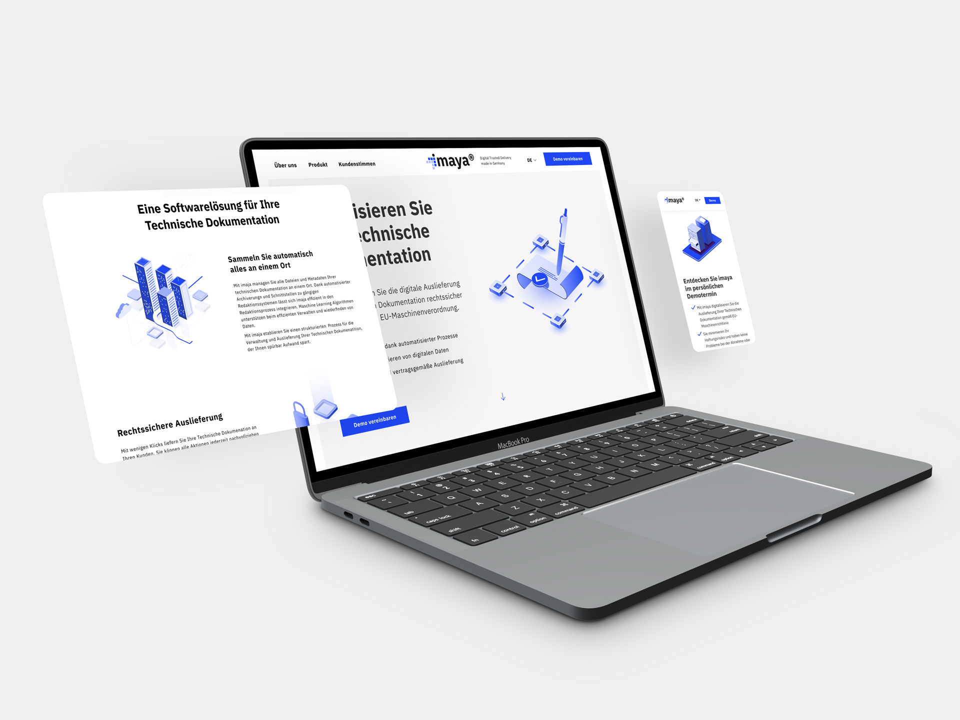UX & UI für Website 
