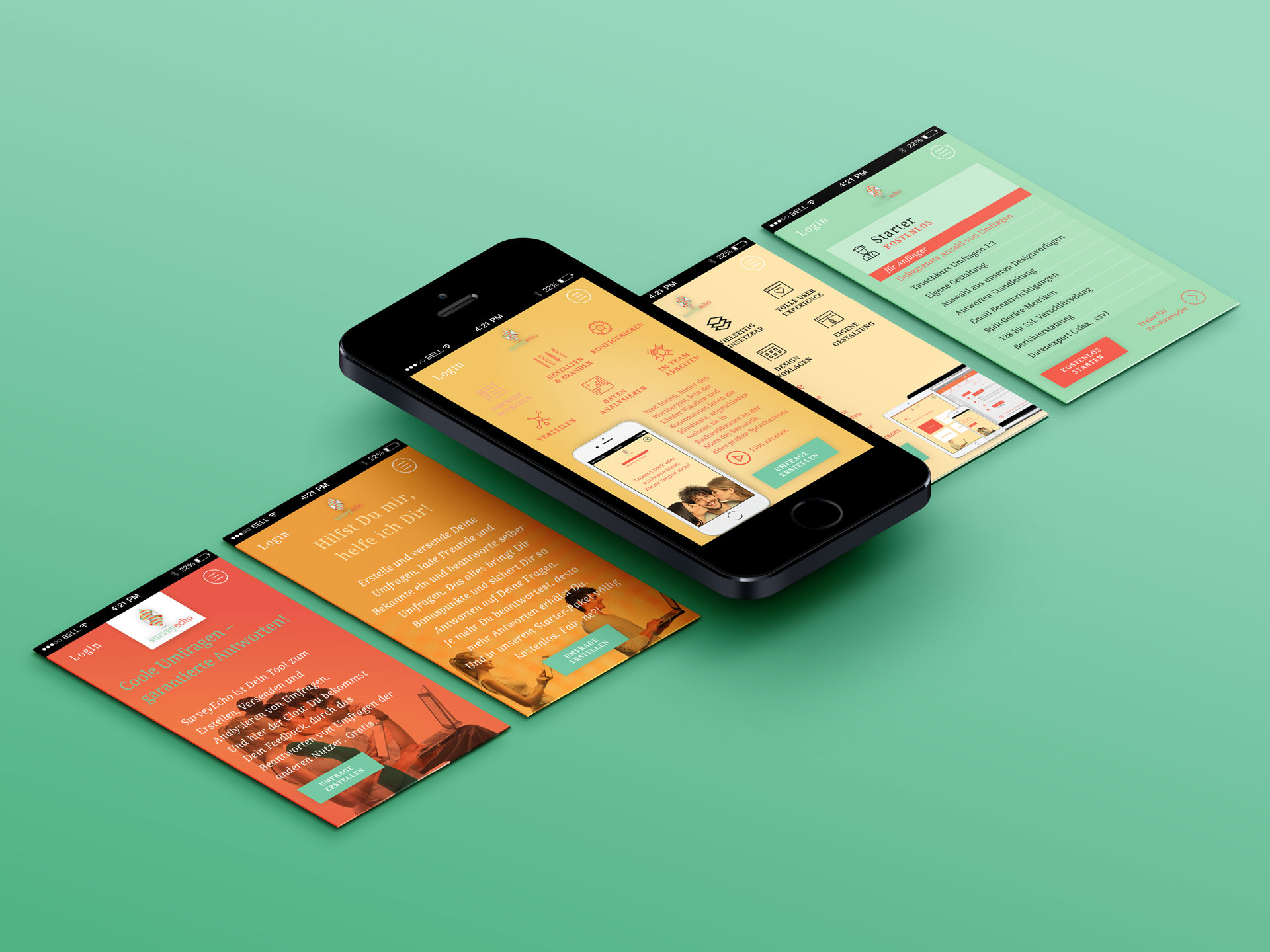 Survey Echo: Case Study Branding & Webdesign | KIDES