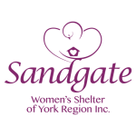 Sandgate Women's Shelter of York Region. Sandgate is dedicated to providing all persons who identify as women and their children shelter, support and information so they can take steps towards ending violence in their lives.