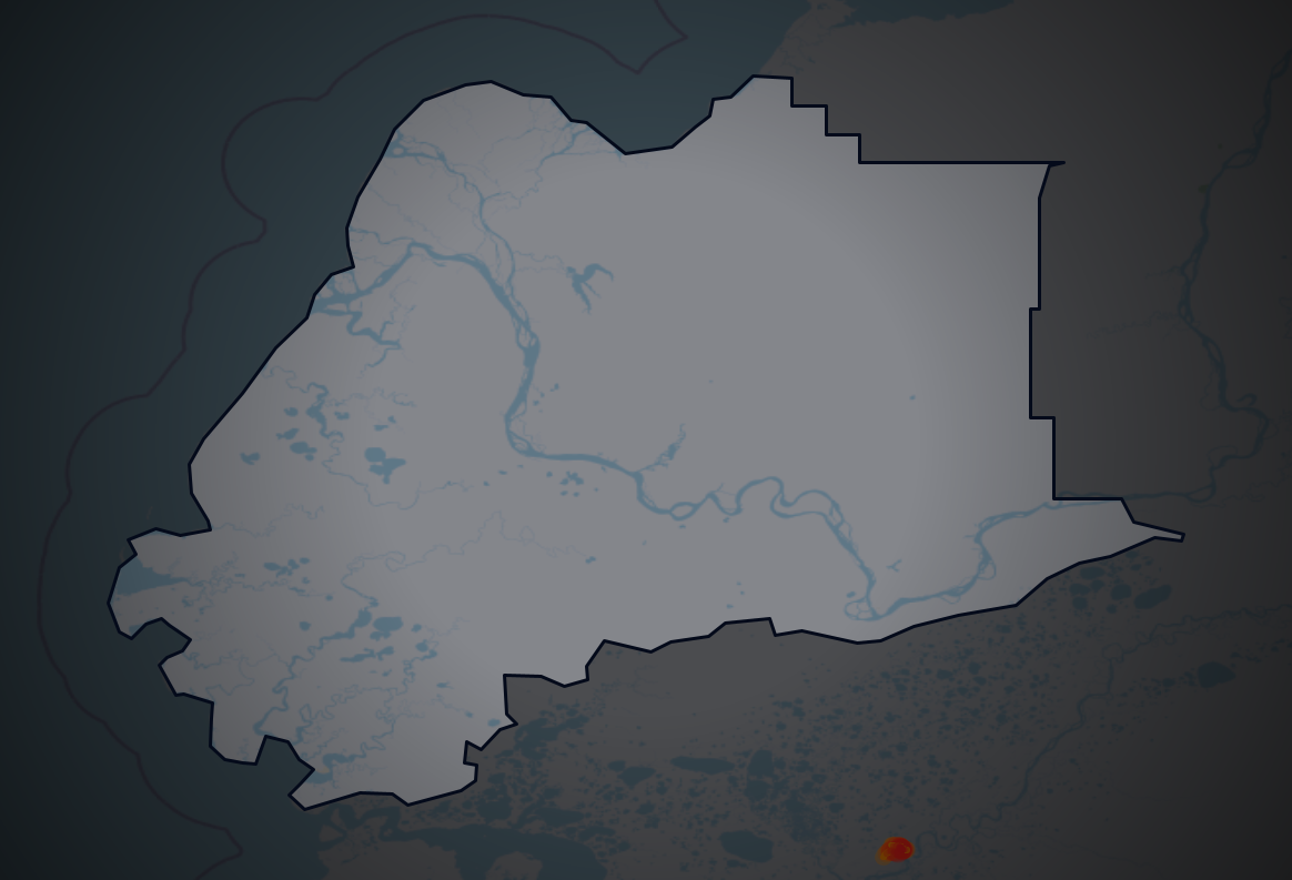 Traffic map of Kusilvak, Alaska