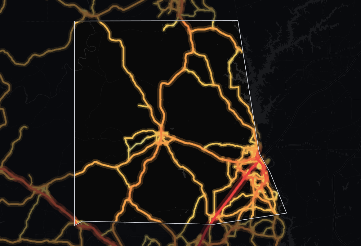 traffic map