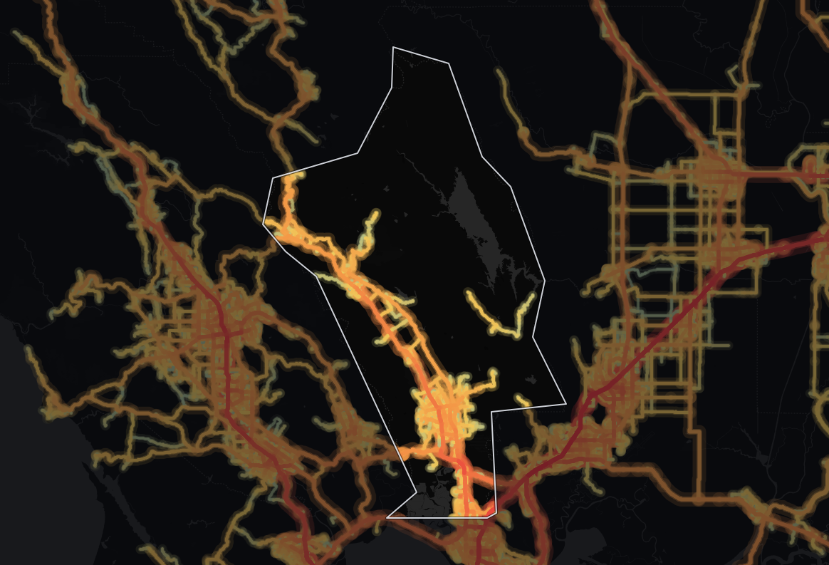 traffic map