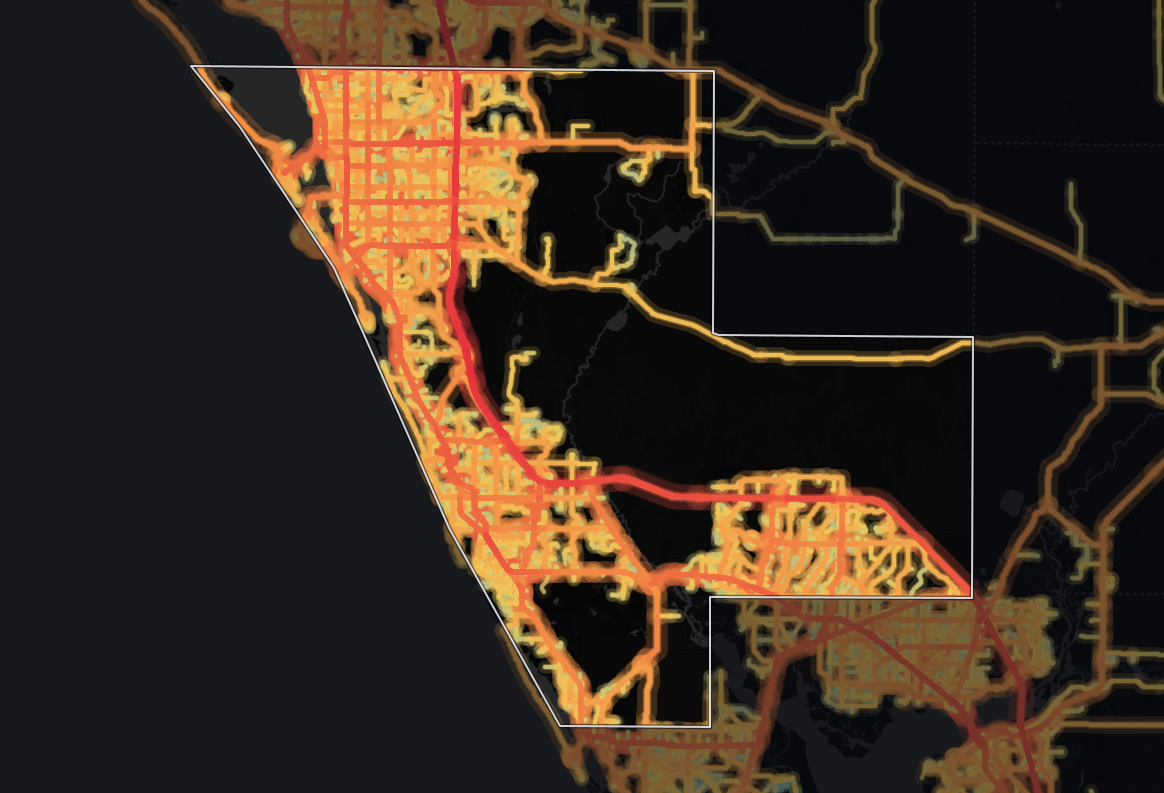 traffic map