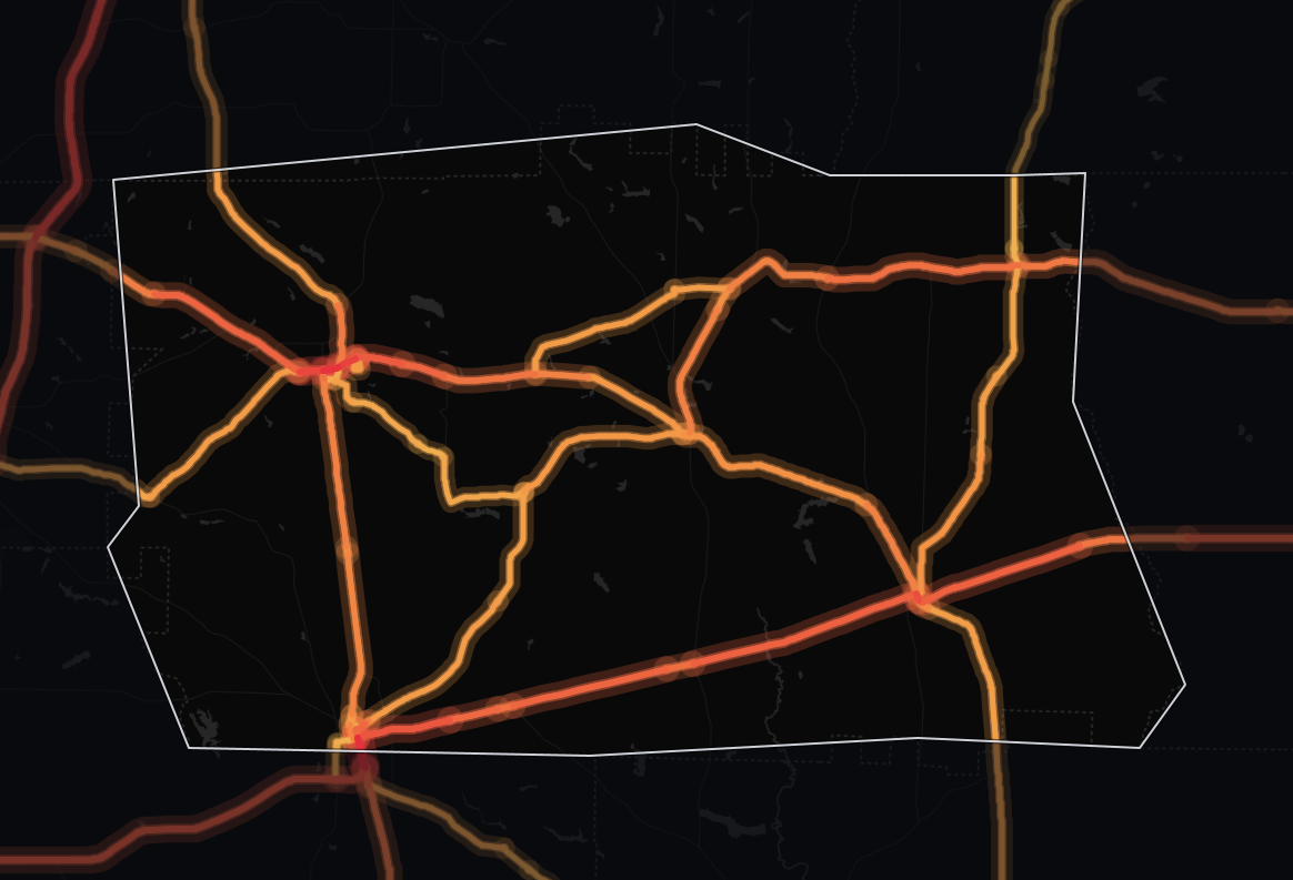 traffic map