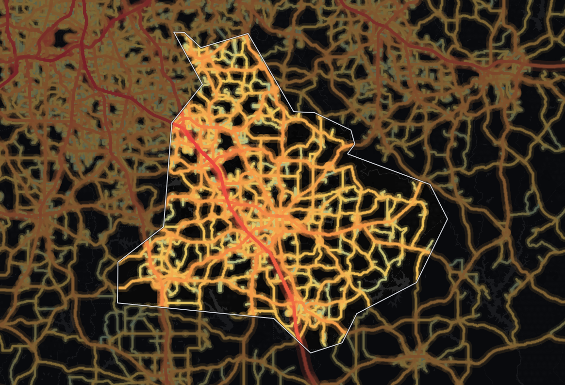 traffic map