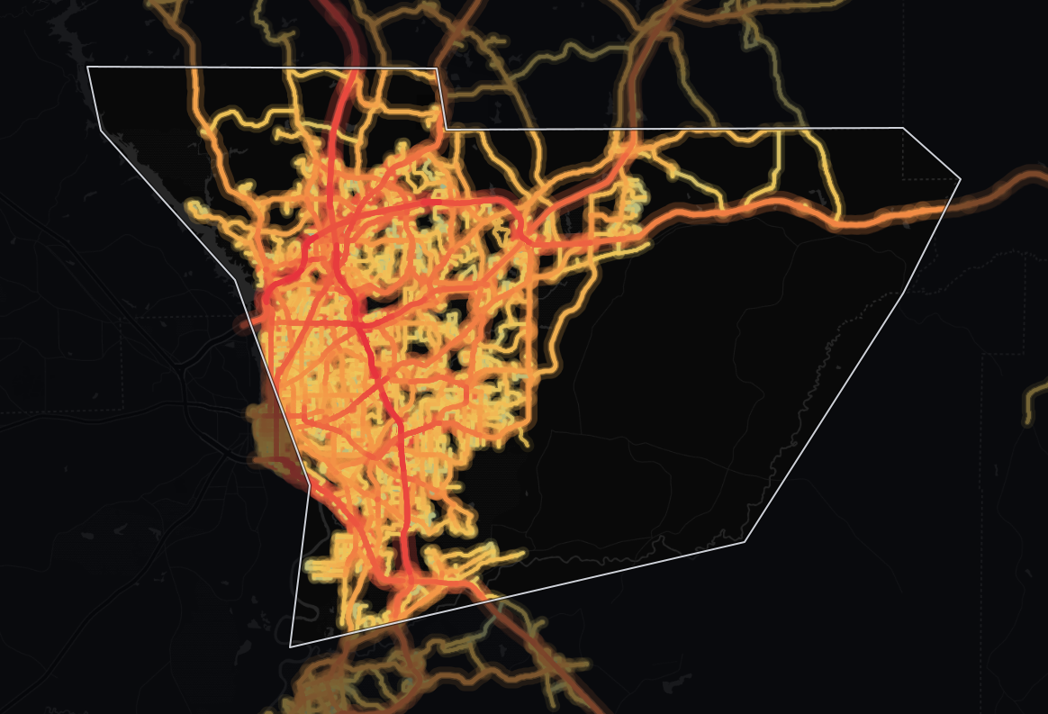traffic map
