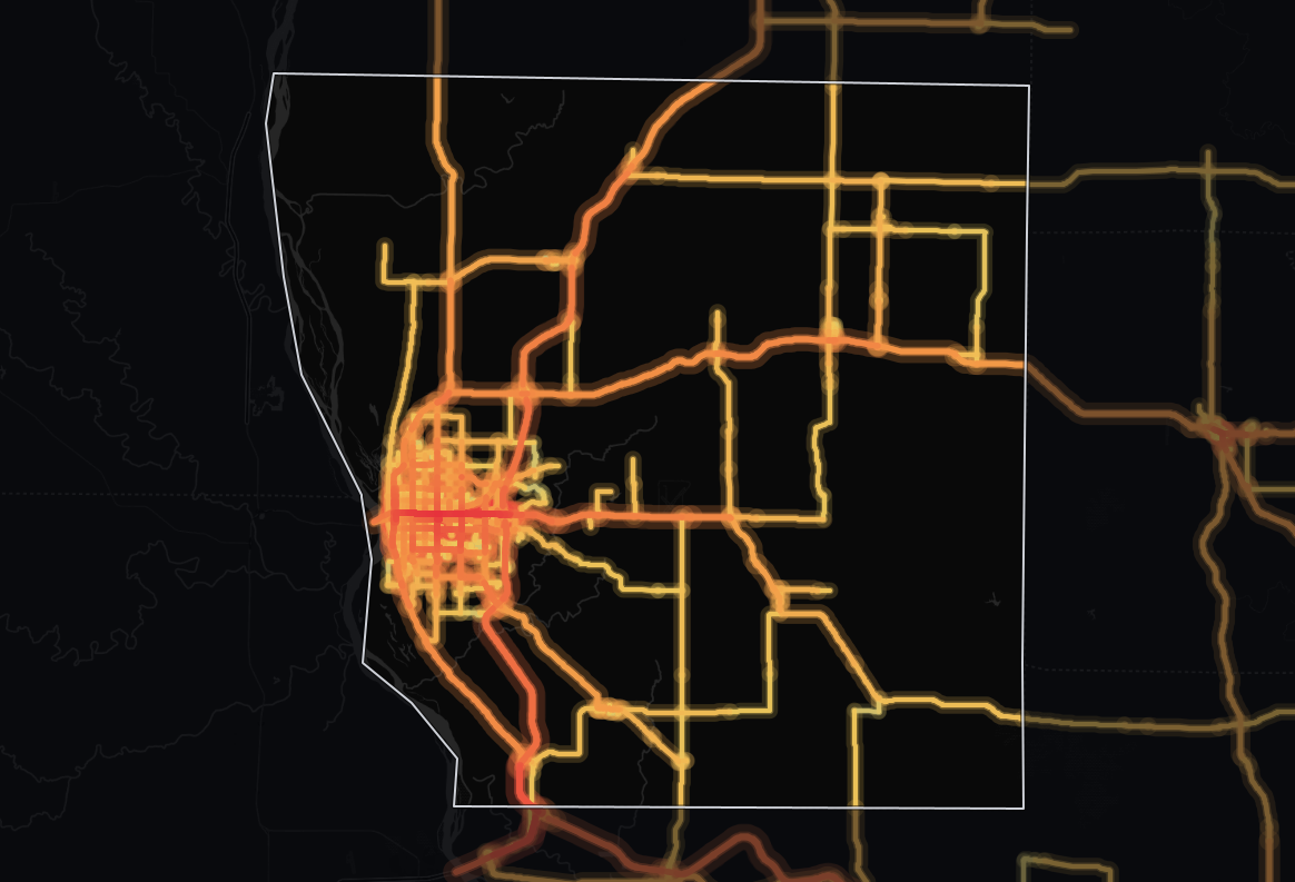 traffic map