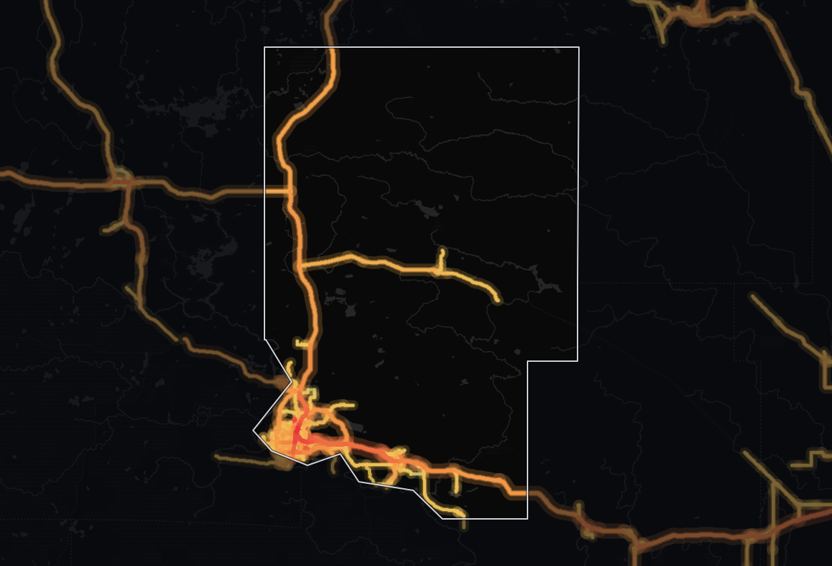 traffic map