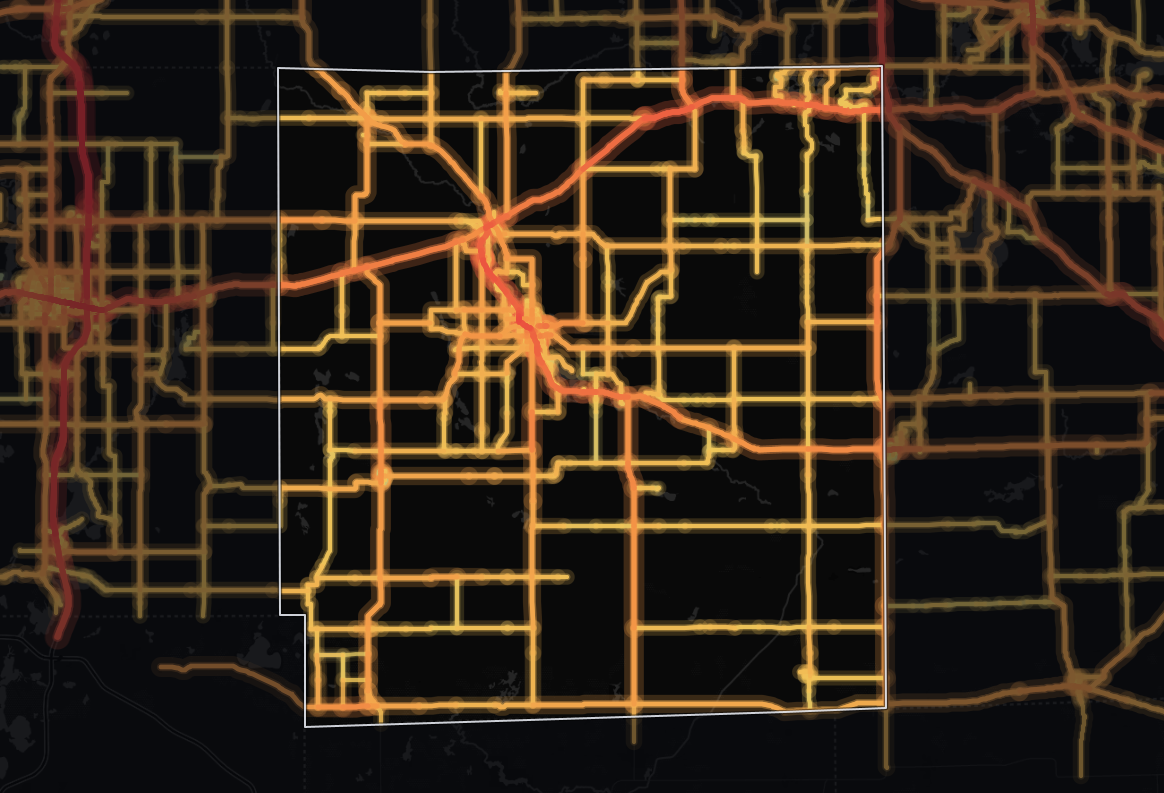 traffic map