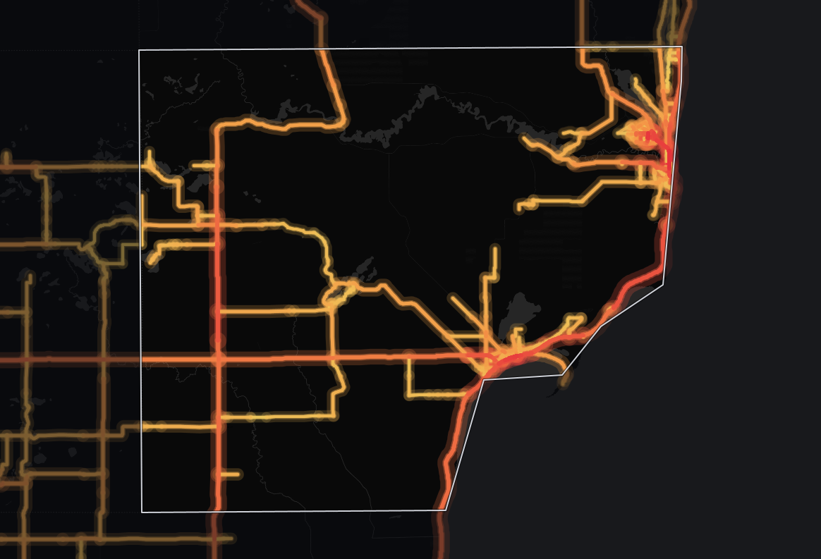 traffic map