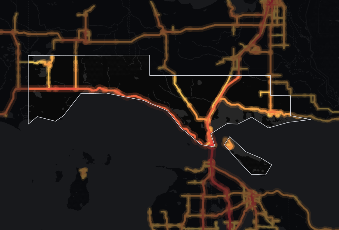 traffic map