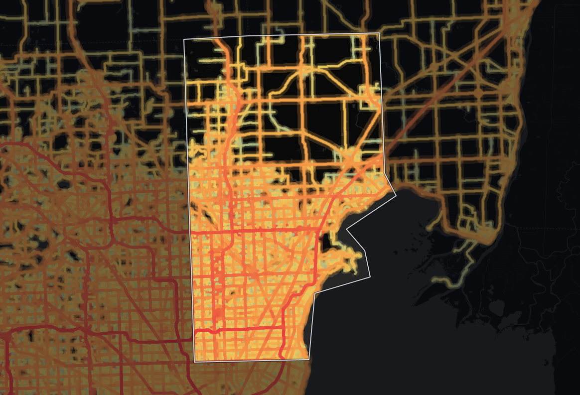 traffic map