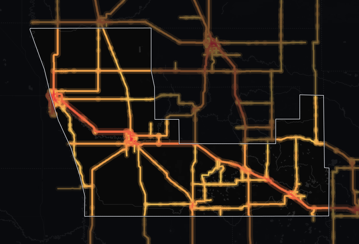 traffic map
