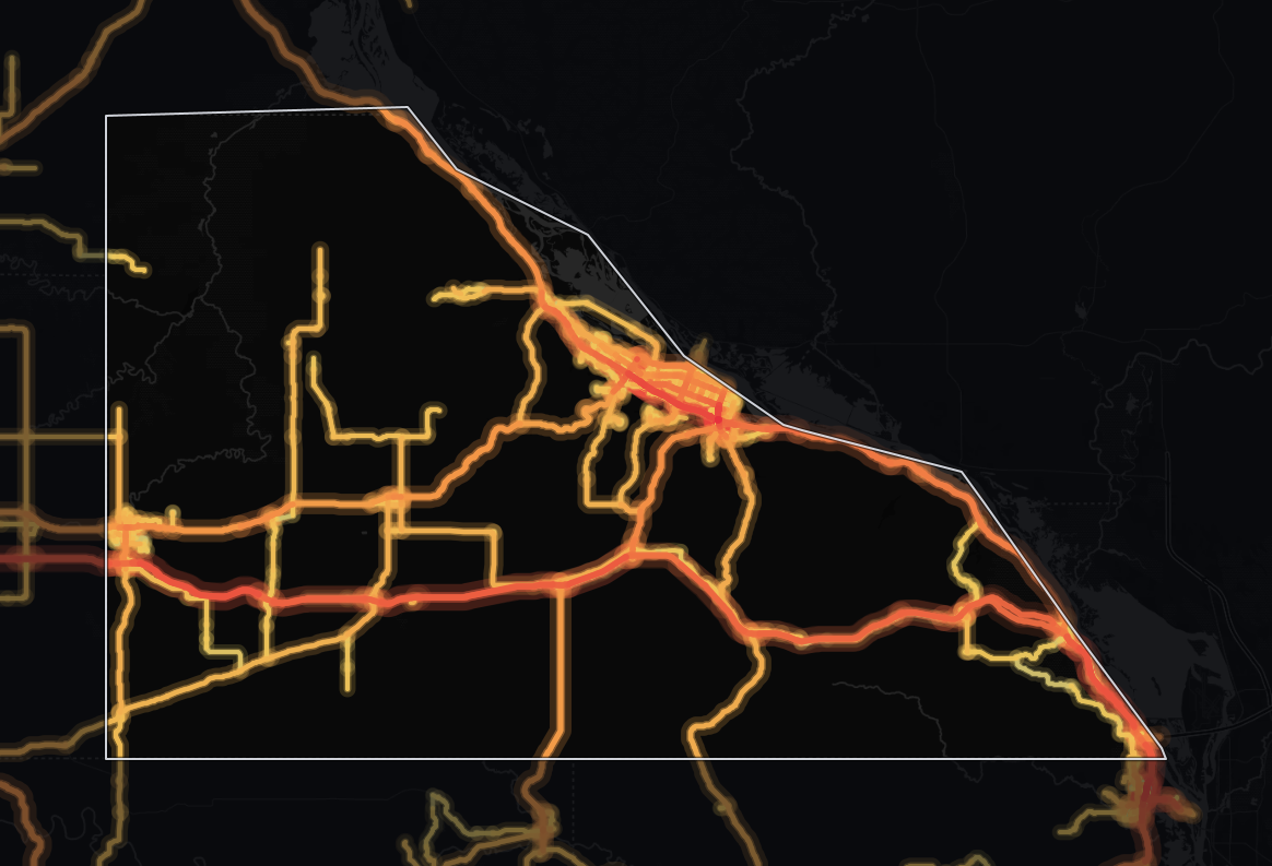 traffic map