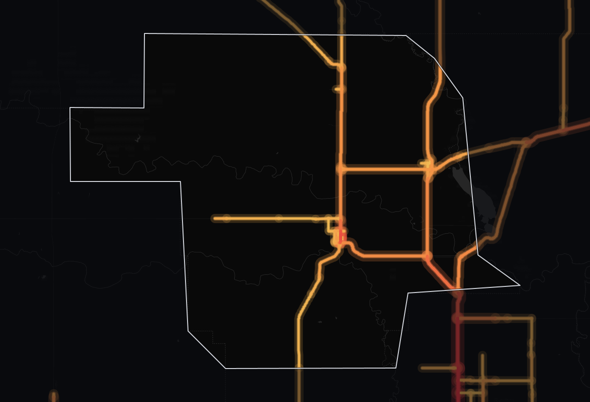 traffic map
