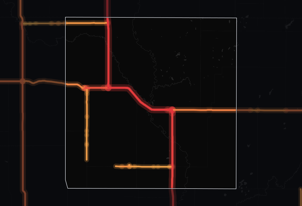 traffic map