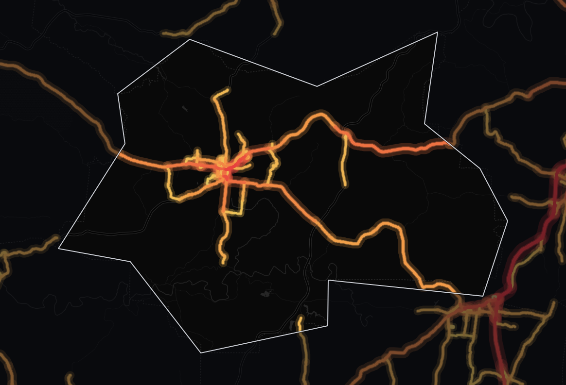 traffic map