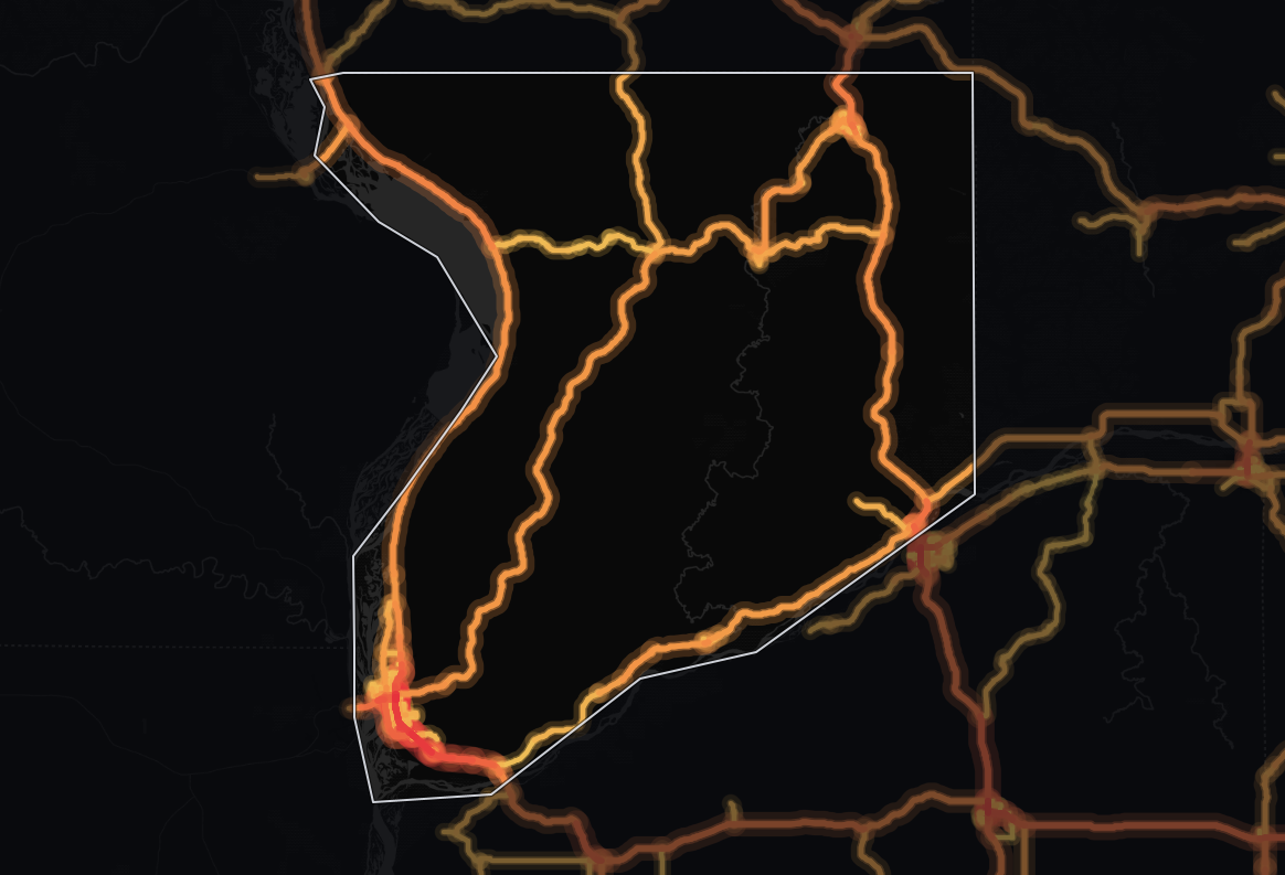 traffic map