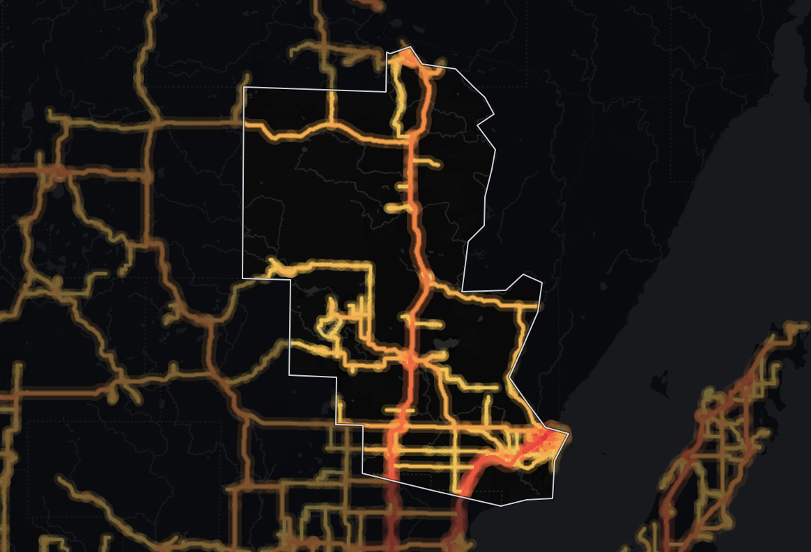 traffic map