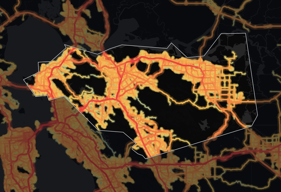 traffic map